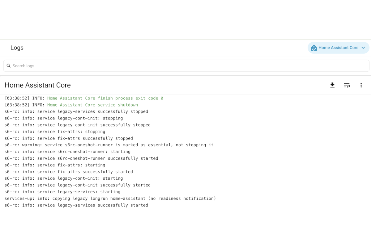Config Logs